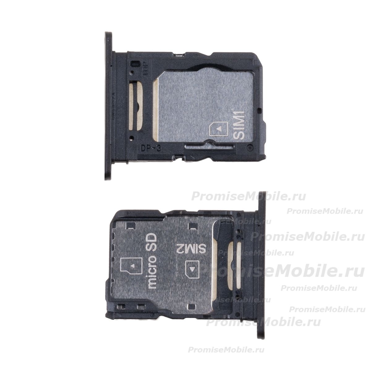 Лоток Sim-карты для Samsung SM-M556B (Galaxy M55 5G) <черный> ― 