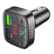 Автомобильный FM модулятор (трансмиттер) Hoco E59 (3.1А/QC 3.0/2 порта USB/Bluetooth) <черный>