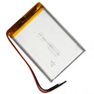 Аккумуляторная батарея для планшета Oysters (50*70*4 mm/3,7v/Li-Pol/2 контакта) 2500 mAh