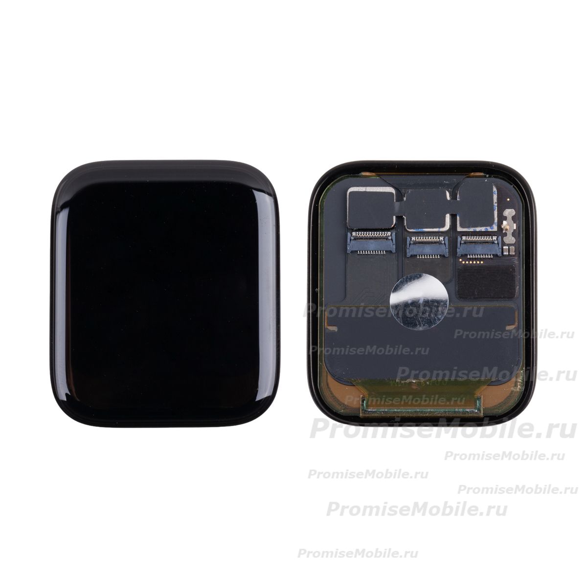 Дисплей для Apple Watch Series SE 2022 (40 mm) в сборе с тачскрином <черный> (оригинал) ― 