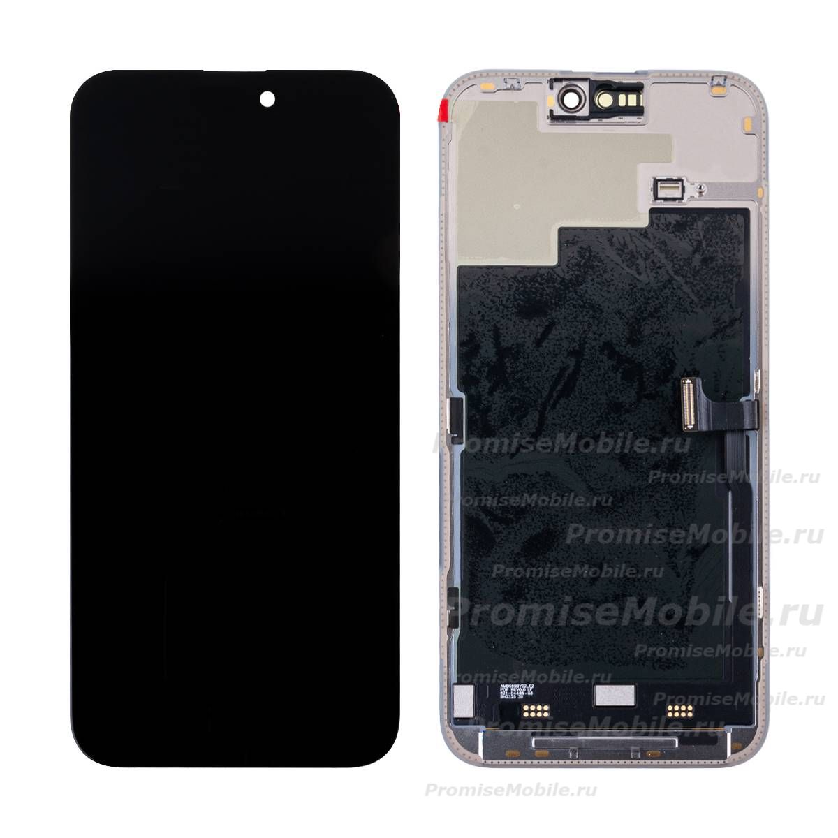 Дисплей для Apple iPhone 15 Pro Max модуль в сборе с тачскрином <черный> (оригинал) ― 