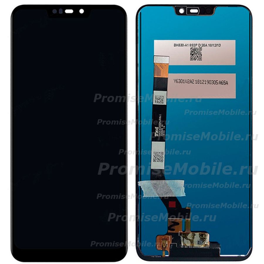 Дисплей для Asus ZenFone Max M2 (ZB633KL) в сборе с тачскрином <черный> ― 