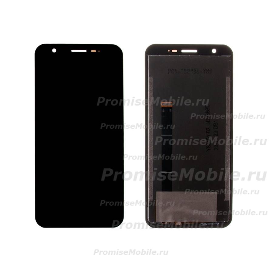 Дисплей для Blackview BV4900s в сборе с тачскрином <черный> ― 