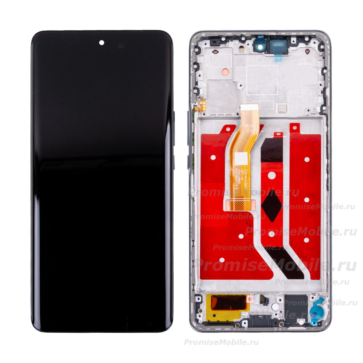 Дисплей для Honor X9b (ALI-NX1) модуль в сборе с тачскрином <черный> (оригинал) ― 