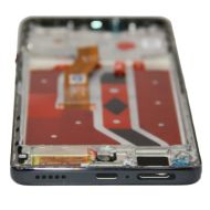 Дисплей для Honor X9b (ALI-NX1) модуль в сборе с тачскрином <черный> (оригинал)