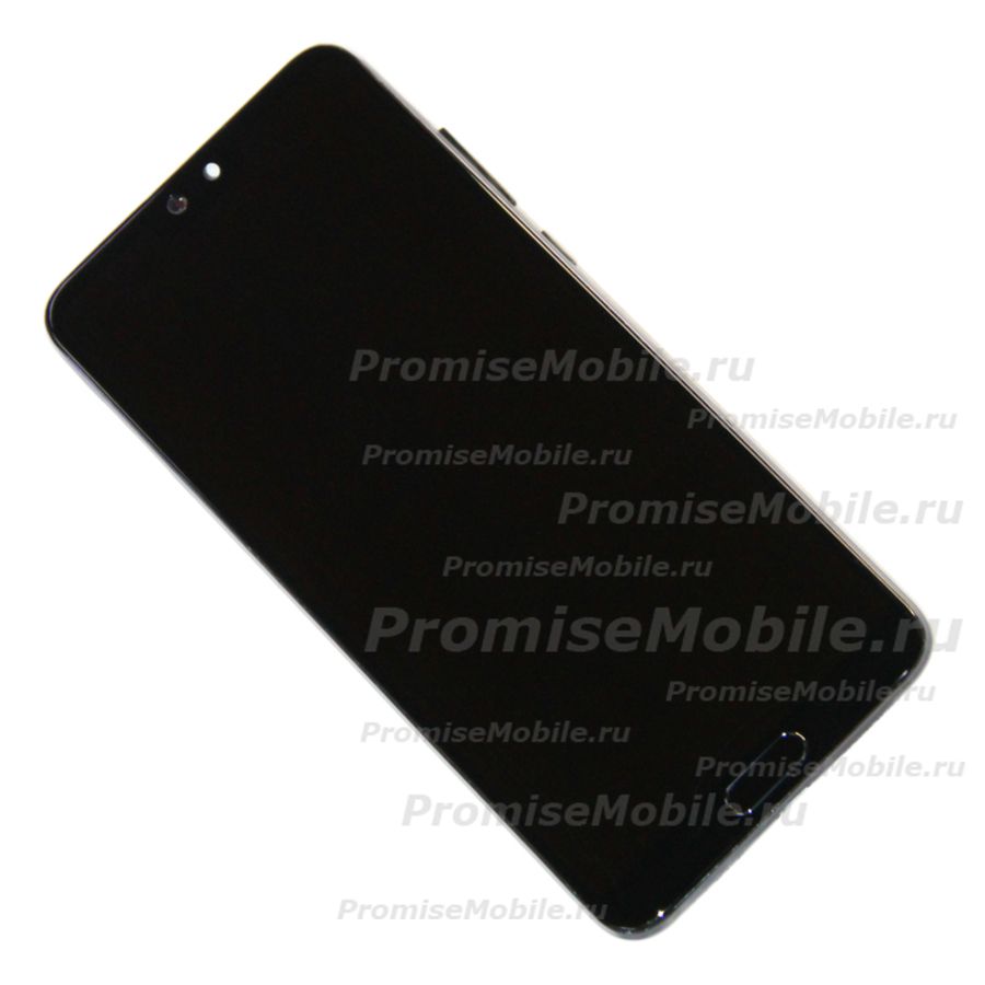 Дисплей для Huawei CLT-L09 модуль в сборе с тачскрином <черный> ― 