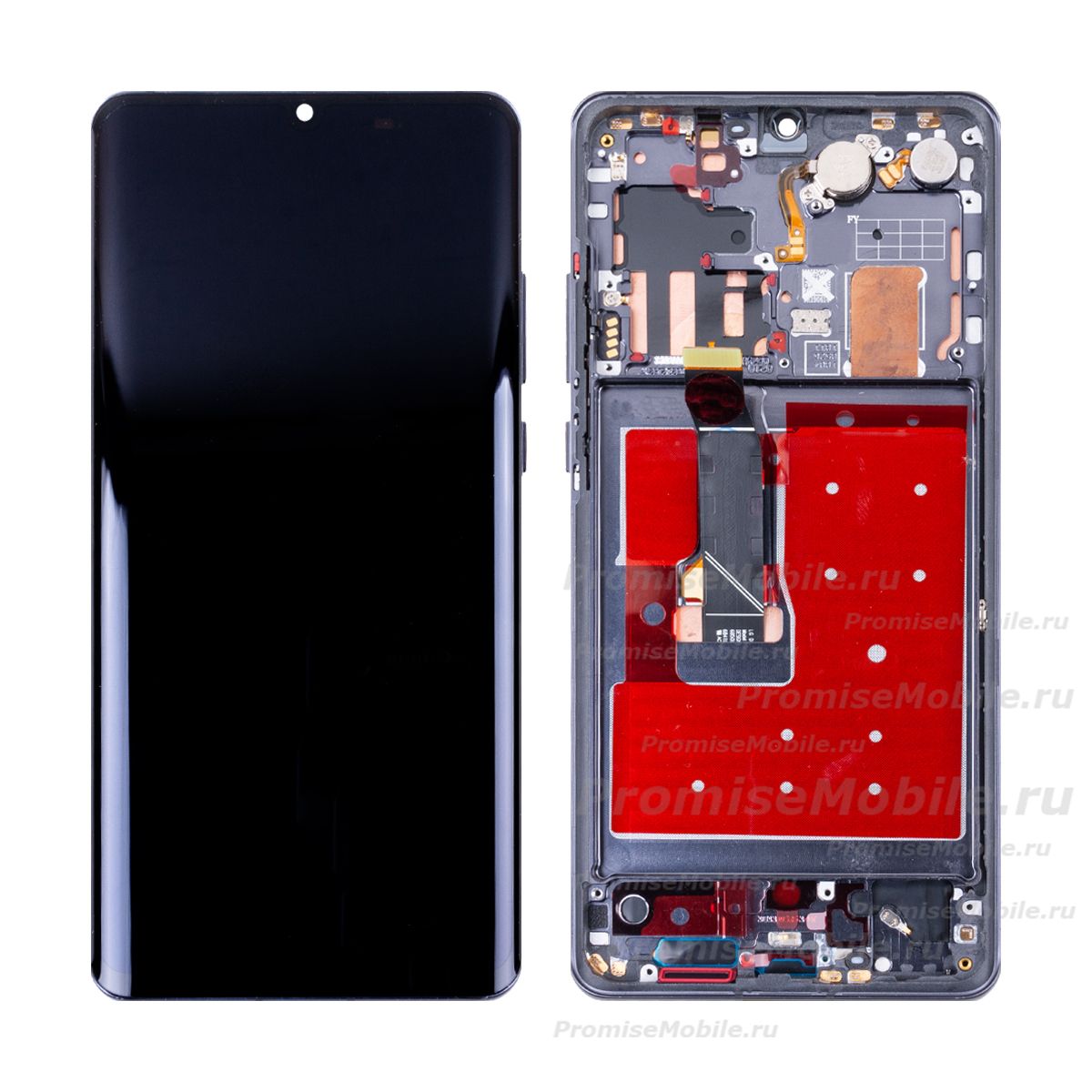 Дисплей для Huawei P30 Pro модуль в сборе с тачскрином <черный> (оригинал) ― 