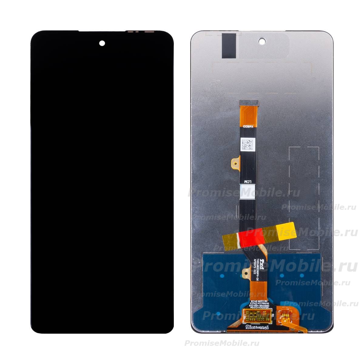 Дисплей для Infinix Note 30 (X6833B) в сборе с тачскрином <черный> ― 