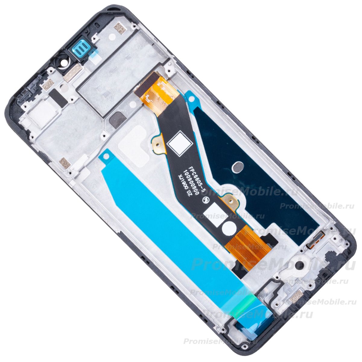 Дисплей для Infinix Smart 7 (X6515) модуль в сборе с тачскрином <черный> (оригинал) ― 