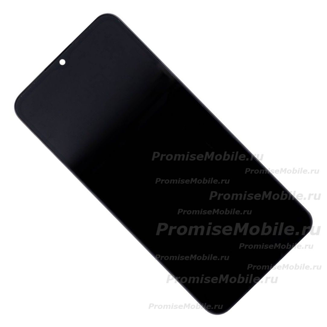 Дисплей для Realme C21 модуль в сборе с тачскрином <черный> (оригинал) ― 