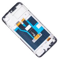 Дисплей для Realme C21 модуль в сборе с тачскрином <черный> (оригинал)