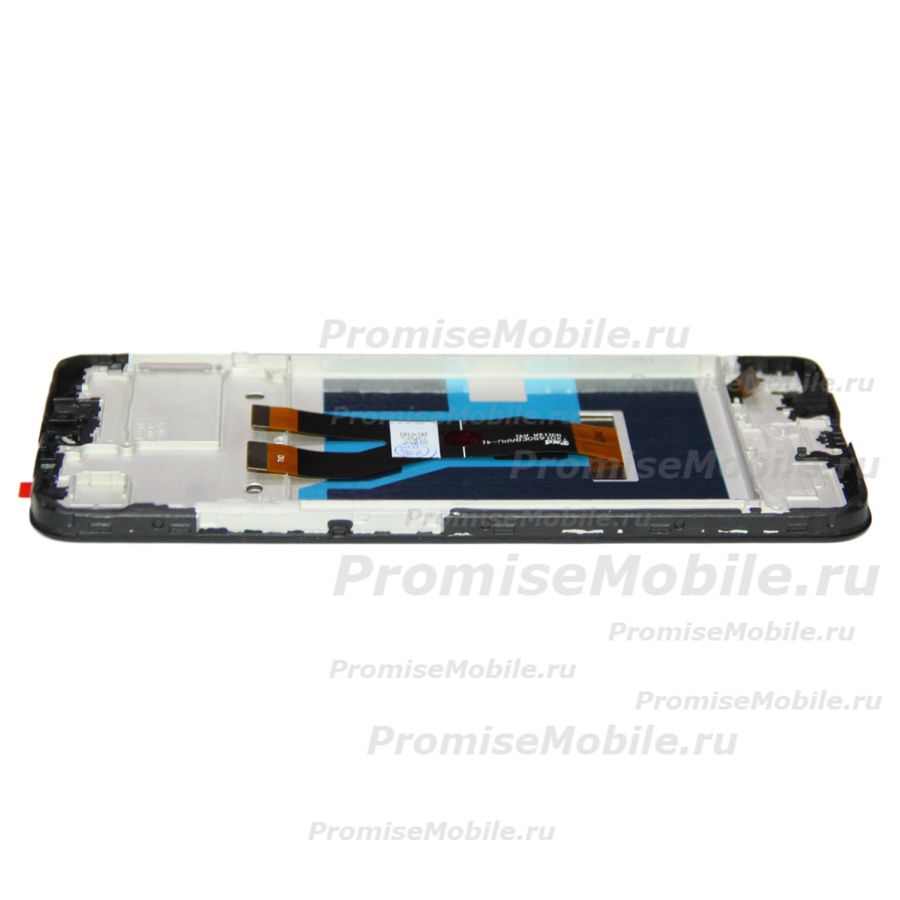 Дисплей для Realme C21 модуль в сборе с тачскрином <черный> (оригинал) ― 
