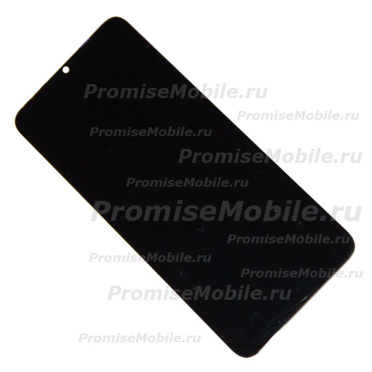 Дисплей для Realme C21Y в сборе с тачскрином <черный> ― 