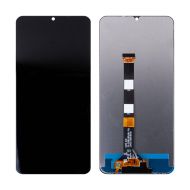 Дисплей для Realme Note 50 в сборе с тачскрином <черный> (оригинал)