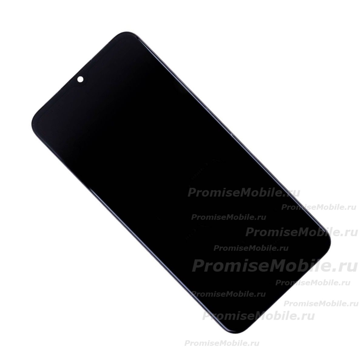 Дисплей для Realme C21Y модуль в сборе с тачскрином <черный> (оригинал) ― 
