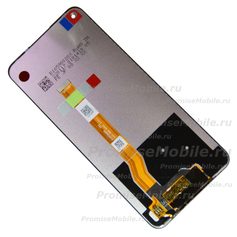 Дисплей для Realme RMX3472 в сборе с тачскрином <черный> (оригинал) ― 