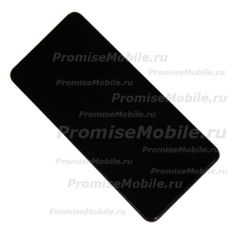 Дисплей для Samsung SM-A022F (Galaxy A02) модуль в сборе с тачскрином <черный> (супер премиум) ― 