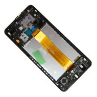Дисплей для Samsung SM-A022F (Galaxy A02) модуль в сборе с тачскрином <черный> (супер премиум)