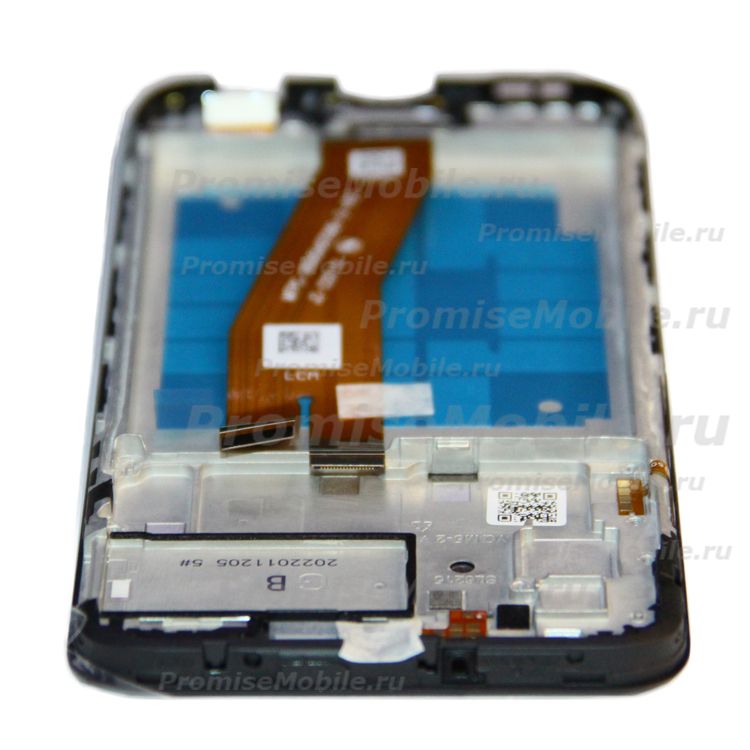 Дисплей для Samsung SM-A035F (Galaxy A03) модуль в сборе с тачскрином <черный> (оригинал) ― 