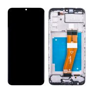 Дисплей для Samsung SM-A037F (Galaxy A03s) модуль в сборе с тачскрином <черный> (супер премиум)