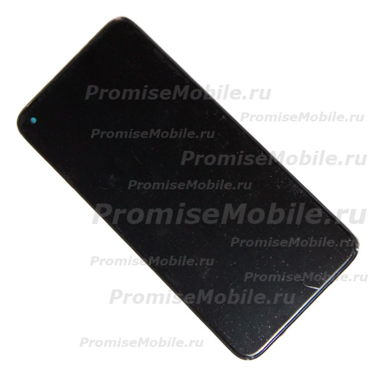 Дисплей для Samsung SM-A115F (Galaxy A11) модуль в сборе с тачскрином <черный> (оригинал) ― 