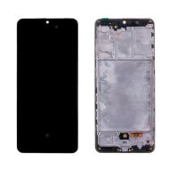 Дисплей для Samsung SM-A315F (Galaxy A31) модуль в сборе с тачскрином (OLED) <черный>