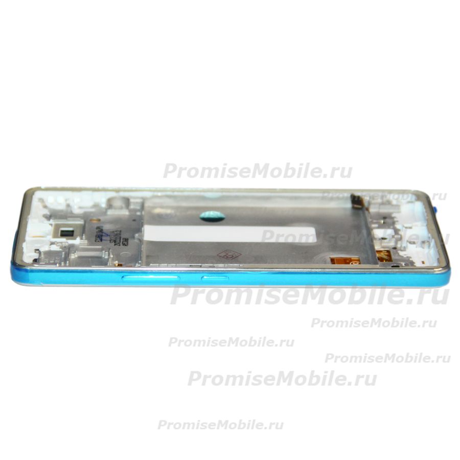Дисплей для Samsung SM-A536E (Galaxy A53 5G) модуль в сборе с тачскрином (OLED) <белый> ― 