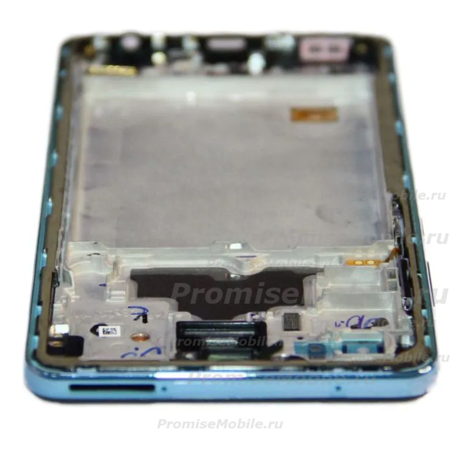 Дисплей для Samsung SM-A725F (Galaxy A72) модуль в сборе с тачскрином <синий> (оригинал SP) ― 