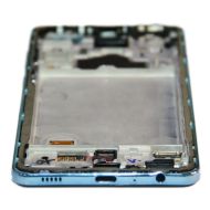 Дисплей для Samsung SM-A725F (Galaxy A72) модуль в сборе с тачскрином <синий> (оригинал SP)