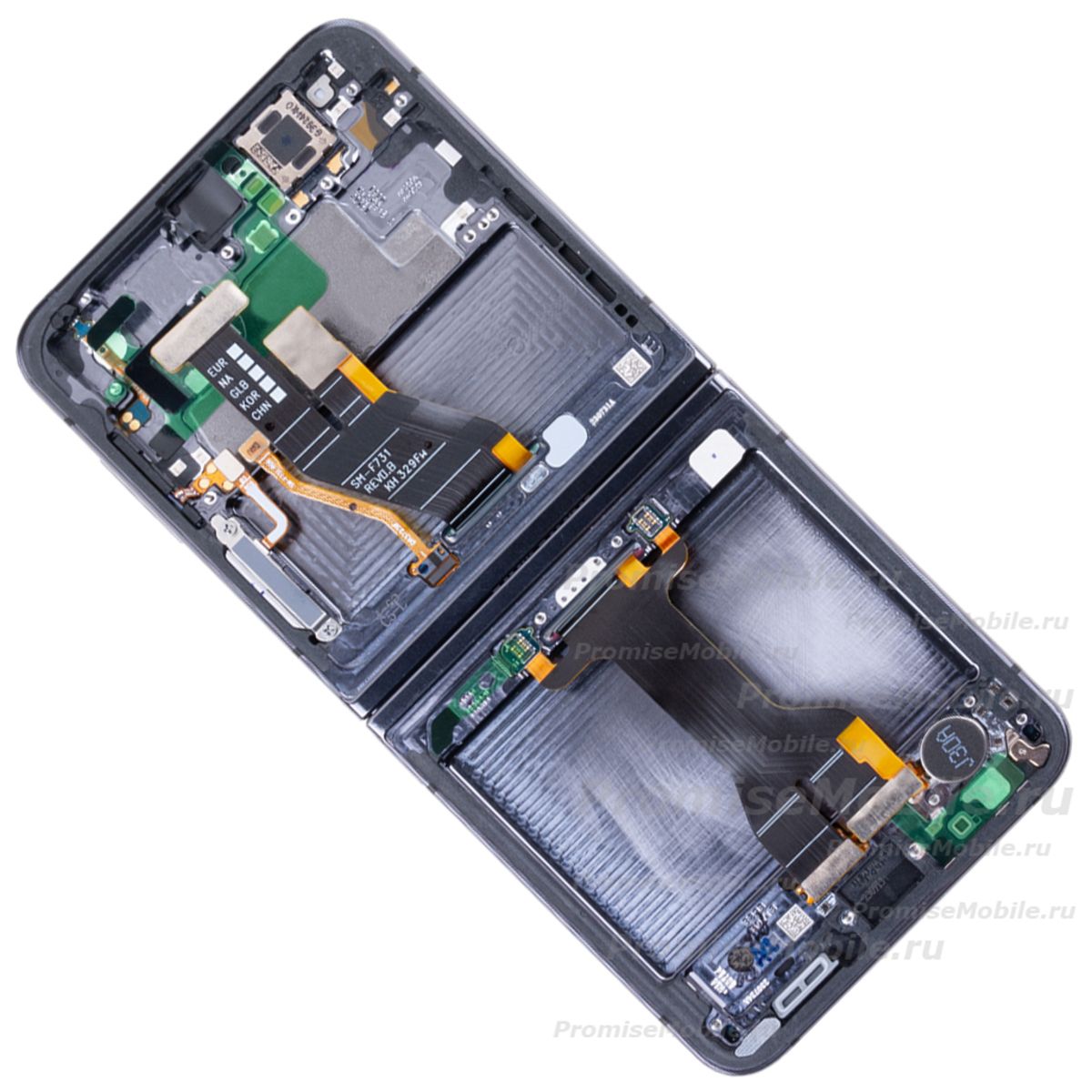 Дисплей для Samsung SM-F731B (Galaxy Z Flip 5) модуль внутренний в сборе с тачскрином (6.7) <черный> (оригинал SP) ― 