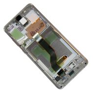 Дисплей для Samsung SM-G985F (Galaxy S20 Plus) модуль в сборе с тачскрином <белый> (оригинал SP)
