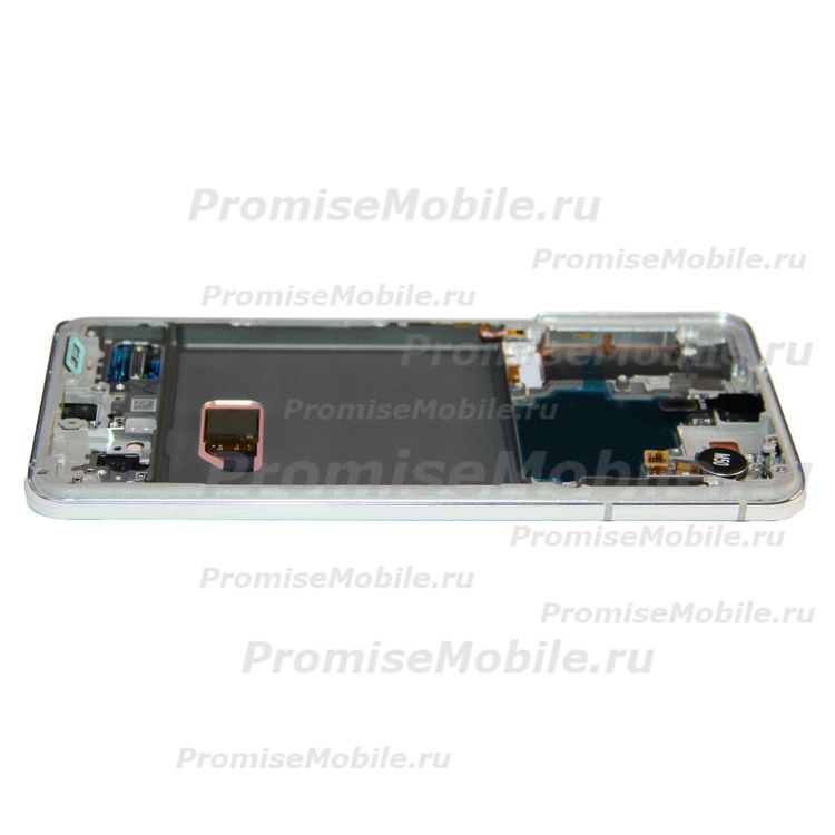 Дисплей для Samsung SM-G991B (Galaxy S21) модуль в сборе с тачскрином <белый фантом> (оригинал SP) ― 
