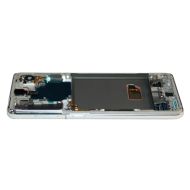Дисплей для Samsung SM-G991B (Galaxy S21) модуль в сборе с тачскрином <белый фантом> (оригинал SP)