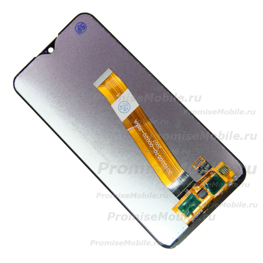 Дисплей для Samsung SM-A015F (Galaxy A01) в сборе с тачскрином (узкий разъем шлейфа) <черный> (оригинал) ― 