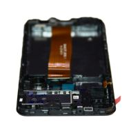 Дисплей для Samsung SM-M127F (Galaxy M12) модуль в сборе с тачскрином <черный> (супер премиум)