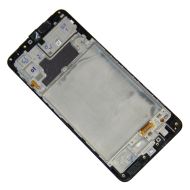 Дисплей для Samsung SM-M225F (Galaxy M22) модуль в сборе с тачскрином <черный> (оригинал SP)