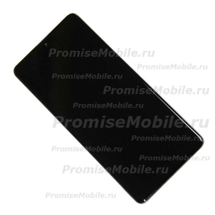 Дисплей для Samsung SM-M515F (Galaxy M51) модуль в сборе с тачскрином <черный> (оригинал SP) ― 