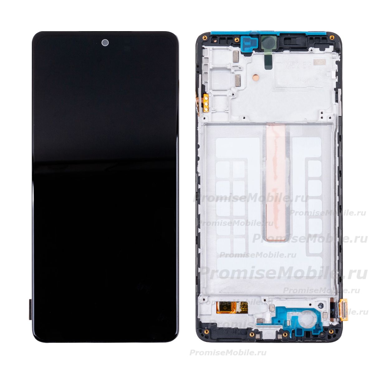 Дисплей для Samsung SM-M526F (Galaxy M52 5G) модуль с тачскрином <черный> ― 