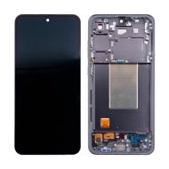 Дисплей для Samsung SM-S721B (Galaxy S24 FE) модуль в сборе с тачскрином <черный> (оригинал SP)