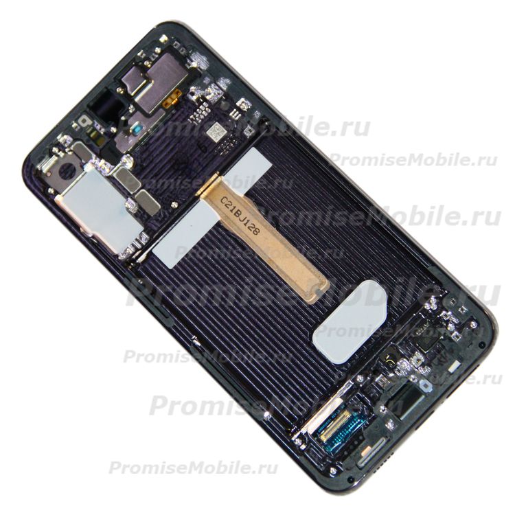 Дисплей для Samsung SM-S906B (Galaxy S22 Plus) модуль в сборе с тачскрином <черный фантом> (оригинал SP) ― 