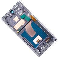 Дисплей для Samsung SM-S918B (Galaxy S23 Ultra) модуль в сборе с тачскрином (In-Cell) <черный>