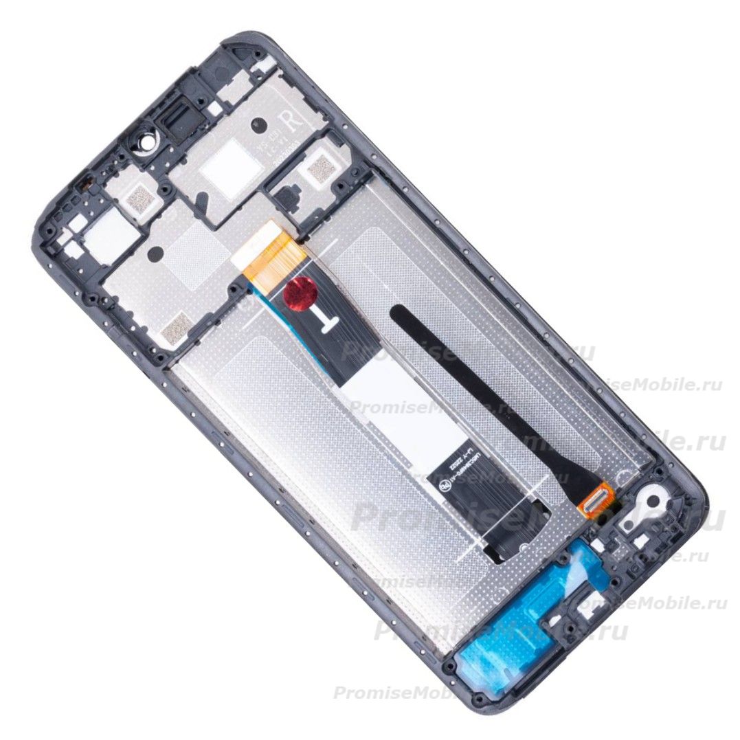 Дисплей для Xiaomi Redmi 12C модуль в сборе с тачскрином <черный> (оригинал) ― 