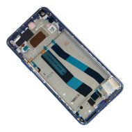 Дисплей для Xiaomi 11 Lite 5G NE модуль в сборе с тачскрином <синий> (оригинал SP)