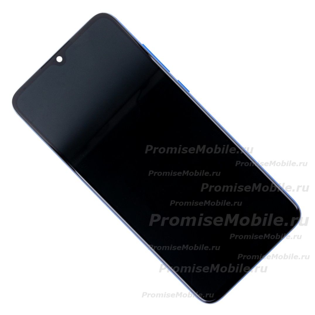 Дисплей для Xiaomi Mi 9 Lite модуль в сборе с тачскрином <синий> (оригинал SP) ― 