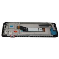 Дисплей для Xiaomi Redmi 10 2022 модуль в сборе с тачскрином <черный> (оригинал)