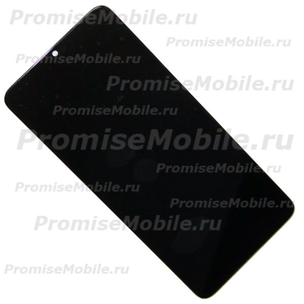 Дисплей для Xiaomi Redmi Note 8 Pro в сборе с тачскрином <черный> (оригинал) ― 