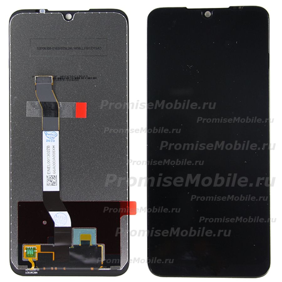 Дисплей для Xiaomi Redmi Note 8T в сборе с тачскрином <черный> ― 