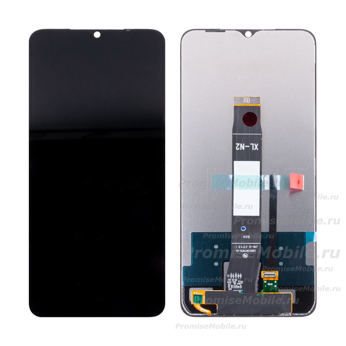 Дисплей для Xiaomi Redmi A1+ в сборе с тачскрином <черный> (оригинал SP) ― 