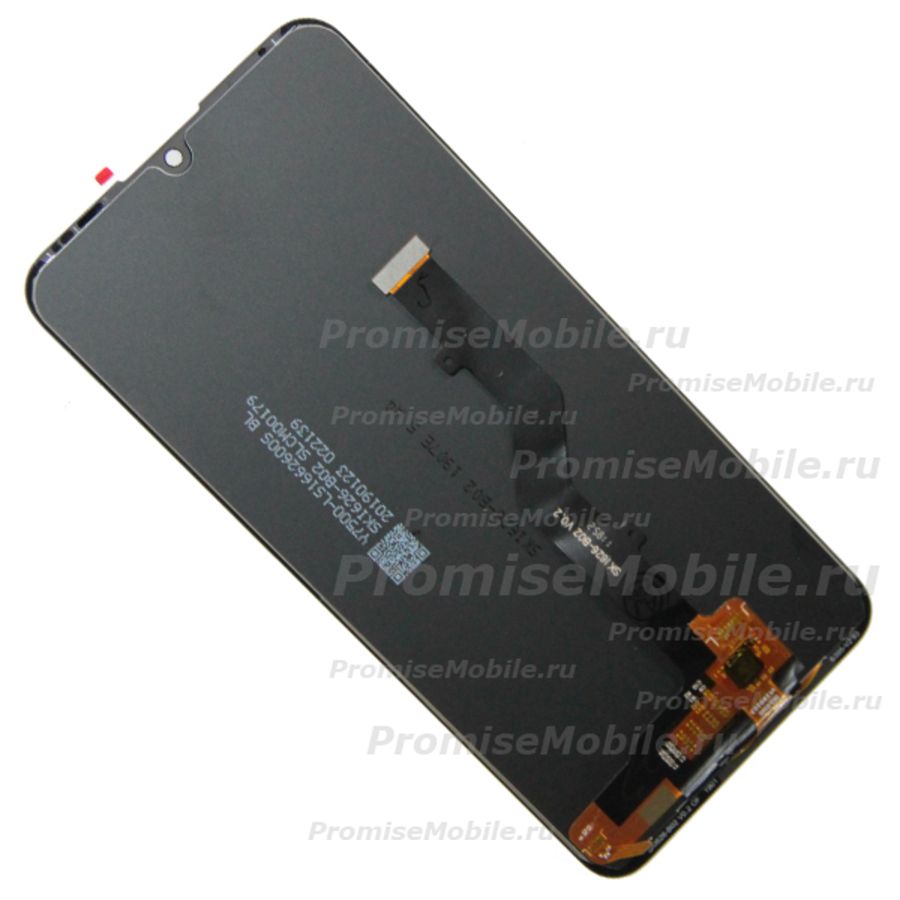 Дисплей для ZTE Blade V10 Vita в сборе с тачскрином <черный> ― 