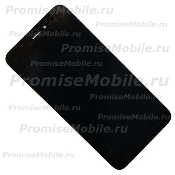 Дисплей для Xiaomi Redmi Go в сборе с тачскрином <черный> (оригинал) ― 